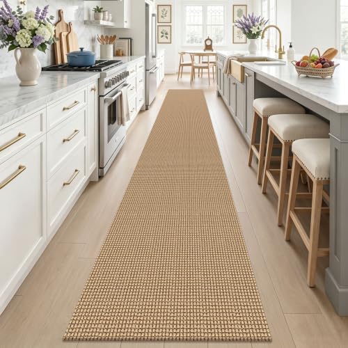 EARTHALL Woven Runner Rug 2x20 Ft Washable Runners - Image 3