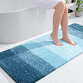 OLANLY Bathroom Runner Rug 45x27, Extra Soft Absorbent Microfiber Bath Rugs by OLANLY