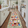 Rug for Hallways Kitchen Runner 2x8 Green by WelcometoBabovid