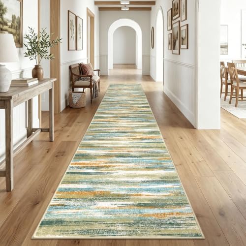 Lansny Abstract Washable Runners by lansny
