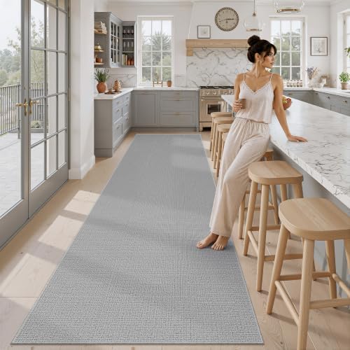 3x12 Runner Rug Non Slip, High-Low Pile Runners by Art%26Tuft