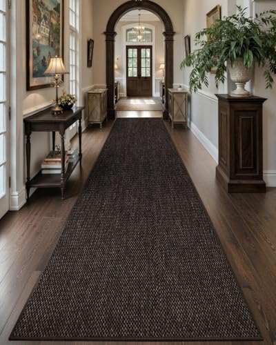 Color&Geometry Runner Rug 26"x95" Non Slip Rubber Backing Hallway Rug by COLORG