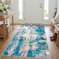 KOZYFLY Abstract Washable 3x5 Area Rug by KOZYFLY