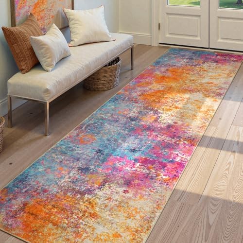 Lahome Modern Abstract Runner Rug by Lahome