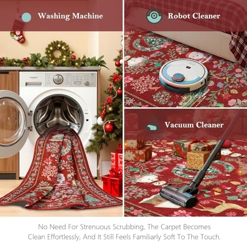 Rugxara Christmas 2x6 Runner Rug - Image 6