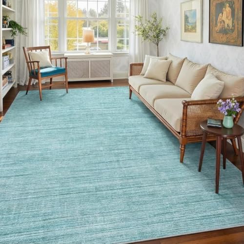 Garvee 5x7 Modern Solid Color Washable Rug by Garvee