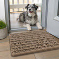 Smiry Dog Door Mat for Muddy Paws 24x16, Absorbs Moisture and Dirt Doormat by Smiry