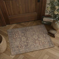 HUGEAR Brick Red Area Rugs 2x3 Entryway Washable Rug Carpet by HUGEAR