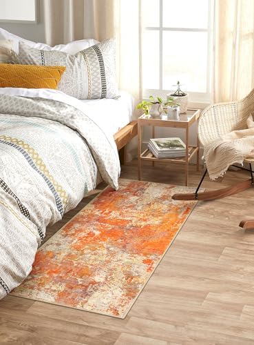 Lahome 2x4 Washable Runner Rug for Hallway, Non Slip Runner Rug, Easy Clean - Image 7