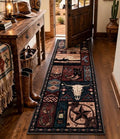 YIHOUSE Washable Western Cowboy Hallway Runner Rug 2x6 by YIHOUSE