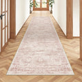 2x8 Runner Rug Non Slip, Washable Hallway Runner Rug by Restydon