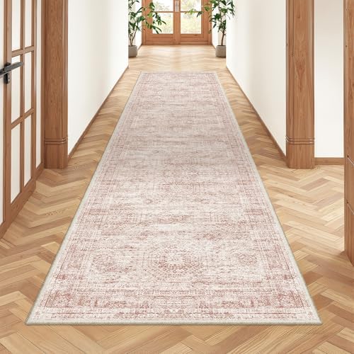 2x8 Runner Rug Non Slip, Washable Hallway Runner Rug by Restydon
