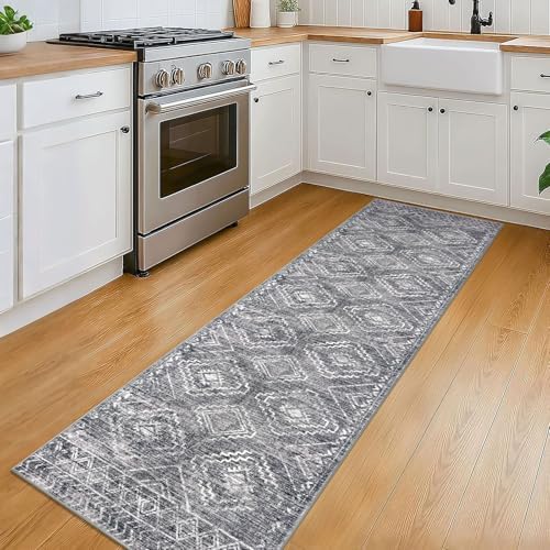 KILOCOCO Washable Runner Rug 2x6 ft Non-Slip Hallway Runners - Image 2