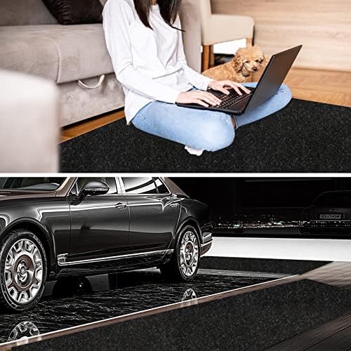 4' x 82' Runner Rugs with Rubber Backing, Indoor Outdoor Utility Carpet Runner - Image 6