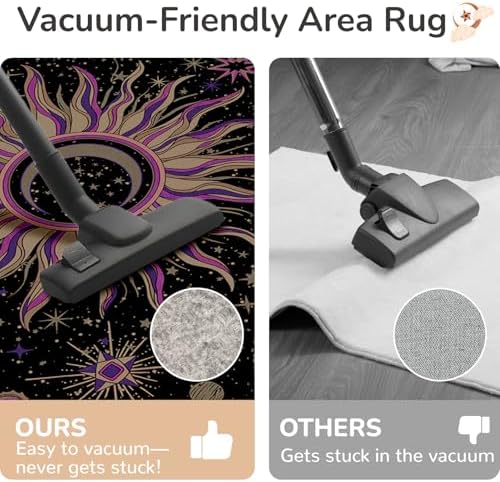 Vacuum-Friendly, 2x8 Washable Area Rug - Image 4