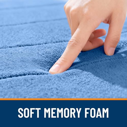 OLANLY Memory Foam Large Bath Mat 40x24, Super Soft Absorbent Bathroom Rugs - Image 5
