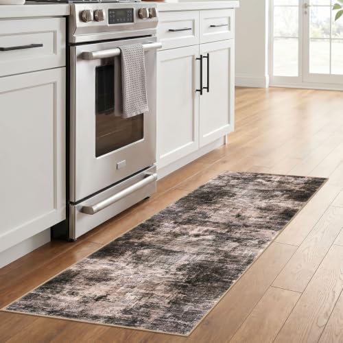IOHOUZE Abstract Runner Rug 2x6 Ft Washable Runners - Image 3