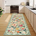 DUKINO 2x6 Runner Rug for Hallway, Washable Kitchen Rugs Non Slip by DUKINO