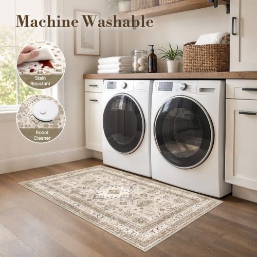 cotiled 3x5 Area Rug for Living Room, Traditional - Image 3