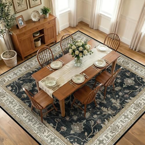 RELEANY Washable Area Rug, Square 10'x10' - Image 3