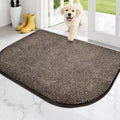 PURRUGS Dirt Trapping Door Mat, Heathered Brown by PURRUGS
