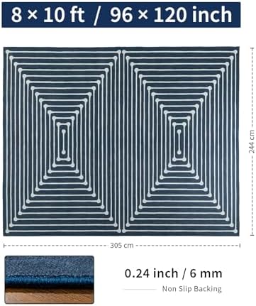 YIHOUSE Washable 8x10 Area Rugs - Image 2
