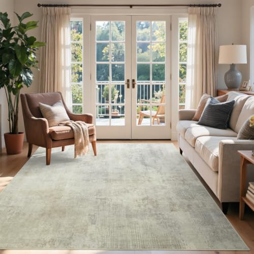 5x7 Ft Abstract Washable Area Rugs - Image 2