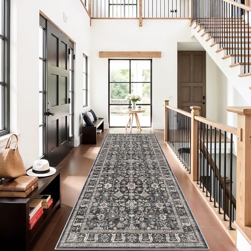 4x10 Wide Hallway Runner Rug: Washable 10ft Runners - Image 3