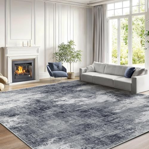 Amada Washable 8'x10' Abstract Area Rug by AMADAHOMEFURNISHING