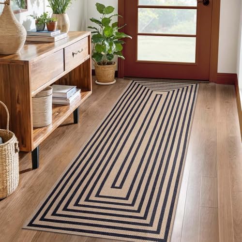 Tangsoo Easy Jute 2x6 Washable Runner Rug - Image 2