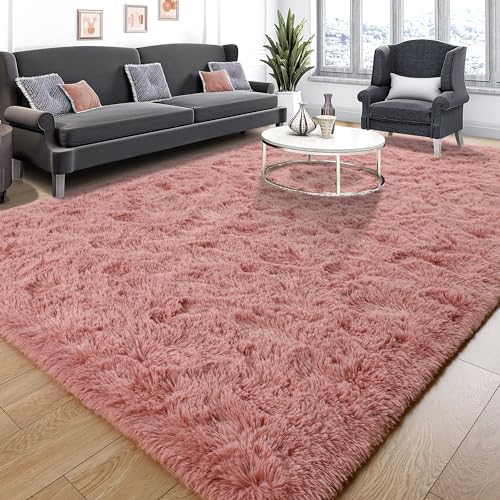 Tepook 5x8 Blush Pink Area Rugs by Tepook