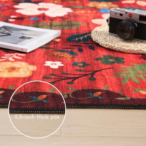 Rugcomf Runner Rug 2'7"x8' Washable - Image 4