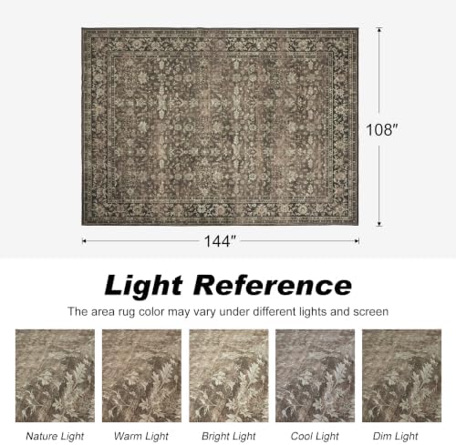 9x12 Washable Rug for Living Room - Image 2