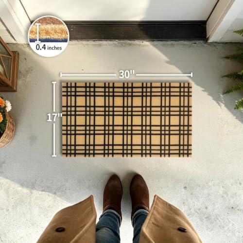 Front Door Mat, Non Slip Outside Entrance Welcome Mat 17"x30" - Image 2