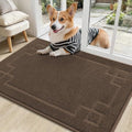 BEQHAUSE Door Mat 24" x 36", Non-Slip Door Mats Indoor Washable by BEQHAUSE