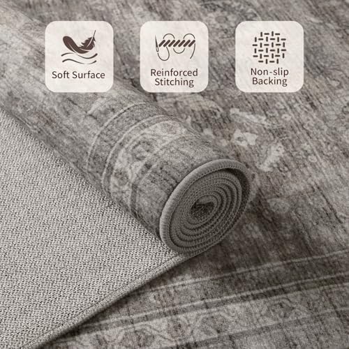 Rugxara 2x6 Washable Runner Rug - Image 4