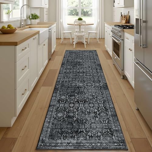 Rugxara 2'6''x8' Washable Runner Rug - Image 3