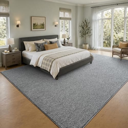7x10 Large Grey Area Rug Washable Non-Slip Soft - Image 2
