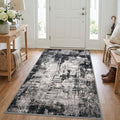 KOZYFLY Abstract 3x5 Ft Area Rug Washable Rugs by KOZYFLY