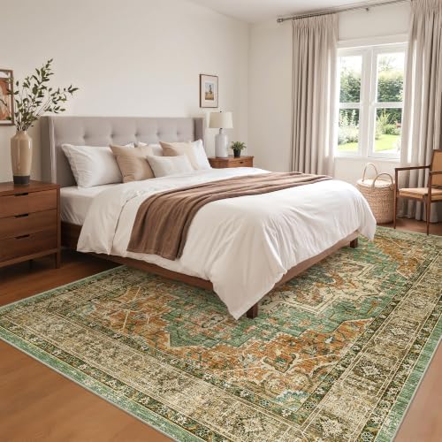 befbee 6x9 Washable Area Rug, Non Slip Rug - Image 3