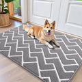 OLANLY Front Door Mat 40x32, Low-Profile Easy Clean Doormat by OLANLY