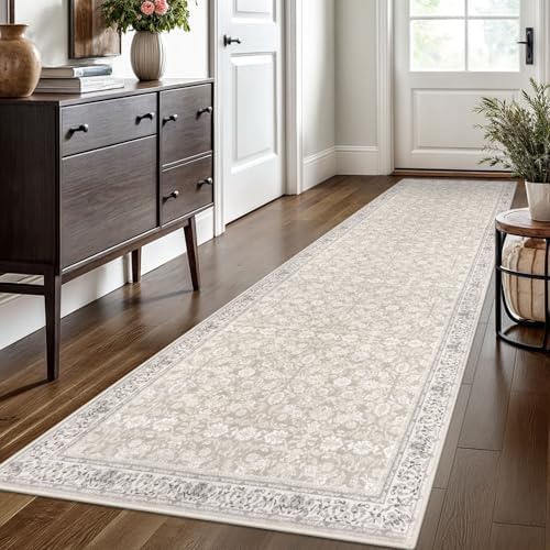 SIILOOM 2.6x10 Washable Runner Rug, Non Slip Area Rug by SiiloomRug