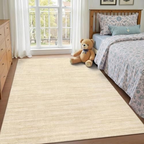 Garvee Living Room Rug 5x7 Modern Solid Color Area Rug - Image 2