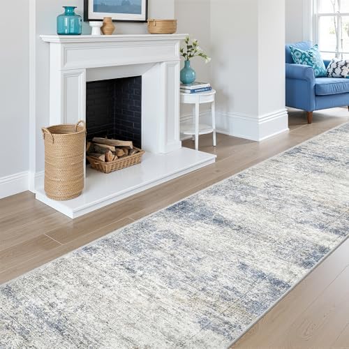 2'6 x 10' Runner Rug Non Slip, Washable Kitchen Rugs by Restydon