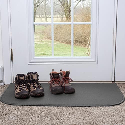 Ritz Solid Accent Rug: 18" x 30" Stain Resistant Kitchen or Living Room Floor - Image 6