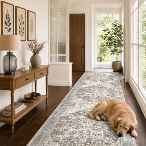 Tortania Area Rug 3x10 Runner Rugs - Image 5