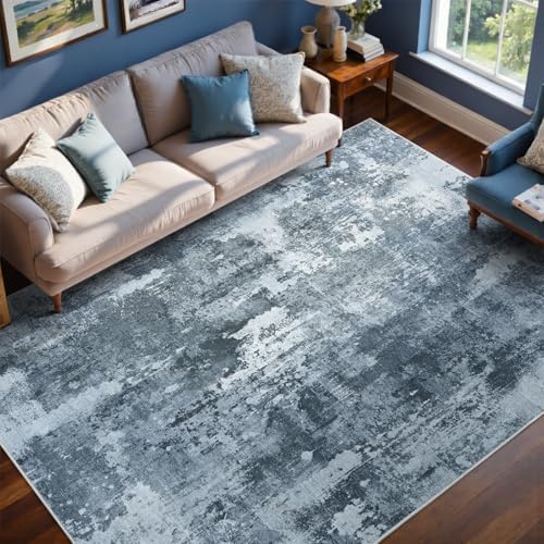4x6 Ft Abstract Washable Area Rugs - Image 2