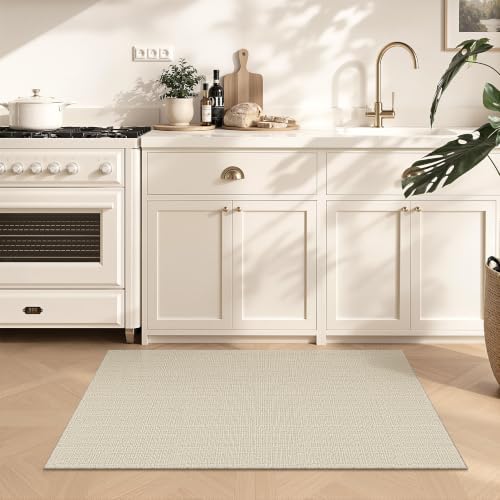 Valenrug 2x3 Entryway Rug Non Slip, High-Low Pile Washable Area Rug - Image 3