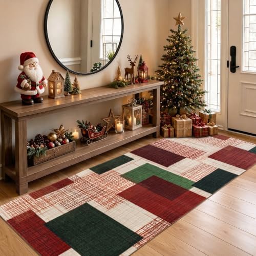 Washable 4x10 Runner Rug for Hallway Kitchen Bedroom - Image 2