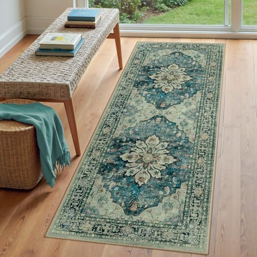 RELEANY Washable Area Rug, Runner 3'x8' - Image 3